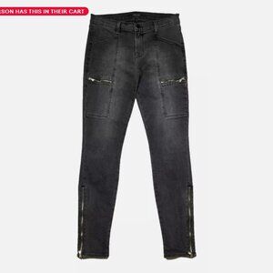 J BRAND Kassidy Moto Skinny Jeans 6020E1M